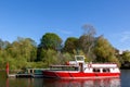 Boats on River Dee UK Royalty Free Stock Photo