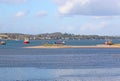 River Exe estuary Royalty Free Stock Photo