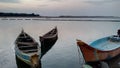 The Boats In The River Godavari Royalty Free Stock Photo