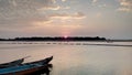 The Boats In The River Godavari Royalty Free Stock Photo