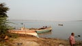 The Boats In The River Godavari Royalty Free Stock Photo