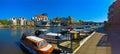 Boats on river Thames