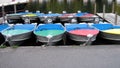 Boats, River Thames side, Henley-on-Thames, England