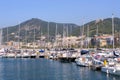 Boats in Salerno port