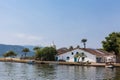 Boats at the sea of the city of Paraty - RJ - Brazil