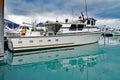 Boats in the Seward harbor, Alaska