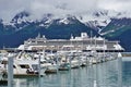 Boats in the Seward harbor, Alaska