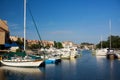 Boats in Shelter Cove Canal