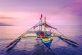 Boats at the shore of Morong, Bataan, Philippines Royalty Free Stock Photo