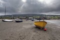 Newport sands and Mynydd Carningli Royalty Free Stock Photo