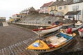 Boats on the slipway in Sheringham