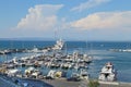 Boats in the small harbor of Porto Santo Stefano