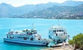 Boats at Spinalonga.