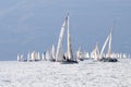 Boats at the start of Trofeo Gorla 2012