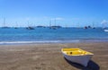 Boats at Sullivans Bay Mahurangi Beach Auckland New Zealand Royalty Free Stock Photo