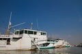 Boats of Sunda Kelapa harbour Jakarta, Indonesia Royalty Free Stock Photo