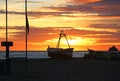 Sunset in Almunecar, Spain