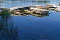 Boats tied to the dock Royalty Free Stock Photo