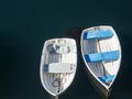 Boats tied to the dock Royalty Free Stock Photo