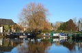 Boats Tithe Barn basin, Lancaster Canal, Garstang