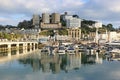 Boats in Torquay Marina, Devon Royalty Free Stock Photo