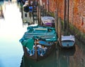 Boats in Venice Royalty Free Stock Photo