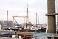 Boats on the veteran boat association at Klippans Steamboat jetty in Gothenburg.