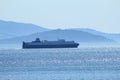 Boats in Vigo Ria Royalty Free Stock Photo