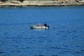 Boats in Vigo Ria Royalty Free Stock Photo