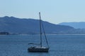 Boats in Vigo Ria Royalty Free Stock Photo