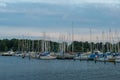 Ordingborg harbor in Denmark Royalty Free Stock Photo