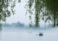 Boats on west lake Royalty Free Stock Photo