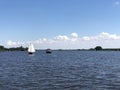 Boats at the Wijde Ee lake