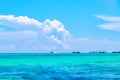 Boats yachts catamaran jetty ships port Playa del Carmen Mexico