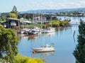 Boats in the Tamar River, Launceston