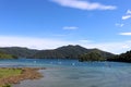 Boats yachts Ngakuta Bay South Island New Zealand Royalty Free Stock Photo