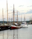 Boats and yachts in Oslo harbor