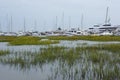 Safe Harbor Charleston City, prepares for Hurricane Dorian Royalty Free Stock Photo