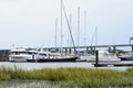 Safe Harbor Charleston City, prepares for Hurricane Dorian Royalty Free Stock Photo