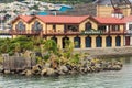 `The Boatshed`, a historic building on the waterfront in Wellington, New Zealand Royalty Free Stock Photo