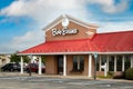 Bob Evans Restaurant Exterior and Trademark Logo