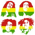 Bob Marley portrait