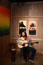 Bob Marley statue at Hollywood Wax Museum in Pigeon Forge, Tennessee