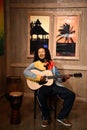 Bob Marley statue at Hollywood Wax Museum in Pigeon Forge, Tennessee