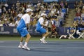 Bob and Mike Bryan at the Los Angeles T