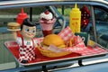 Bob`s Big Boy Diner Car Hop Window Tray