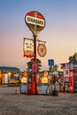 Bob's Gasoline Alley on historic route 66 in Missouri Royalty Free Stock Photo