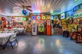 Bob's Gasoline Alley on historic route 66 in Missouri Royalty Free Stock Photo