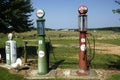 Bob`s Gasoline Alley is just North off of Route 66 at 822 Beamer Lane outside of Cuba, Missouri Royalty Free Stock Photo