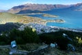 Bob`s peak, lake viewpoint, Newzealand.